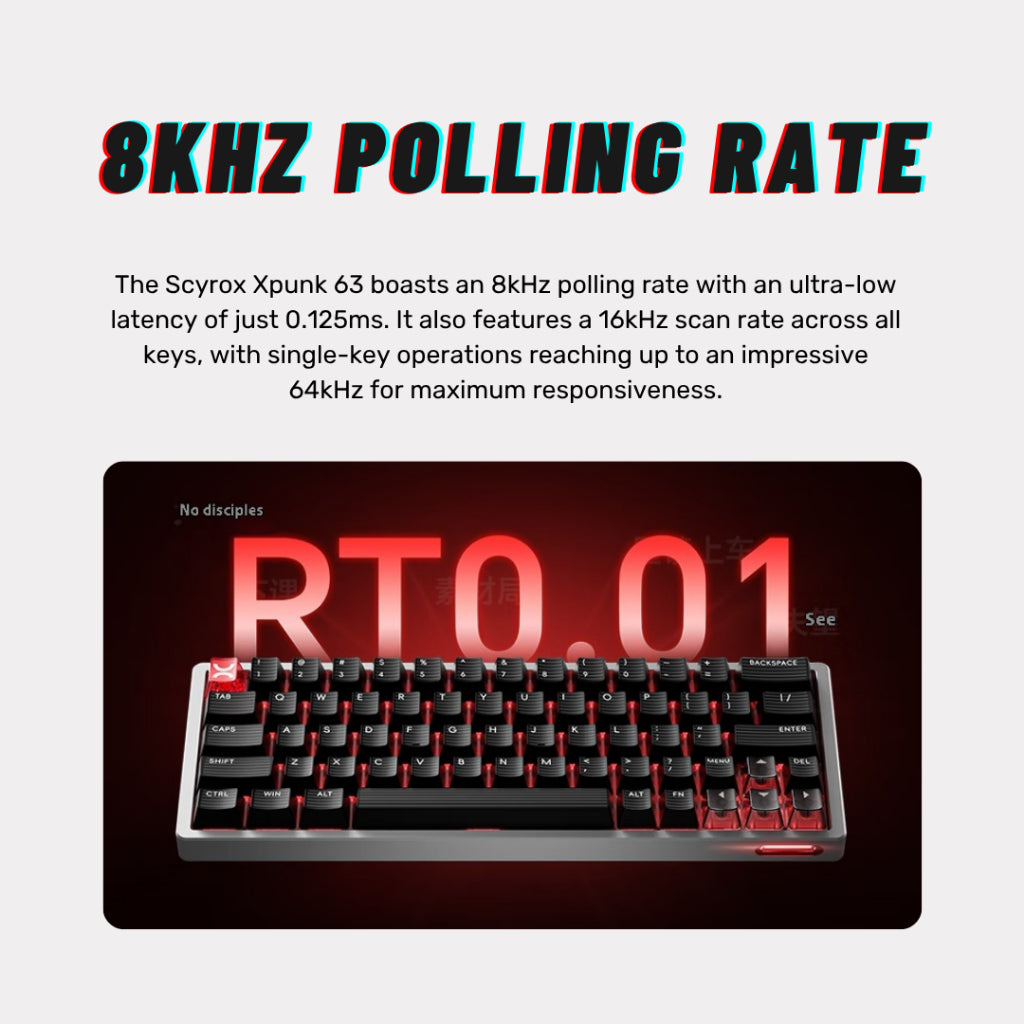 Scyrox Xpunk 63 Magnetic Keyboard