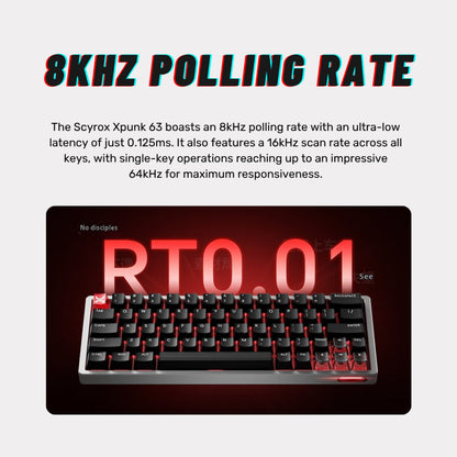 Scyrox Xpunk 63 Magnetic Keyboard