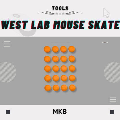 West Lab Dots Universal Mouse Skates