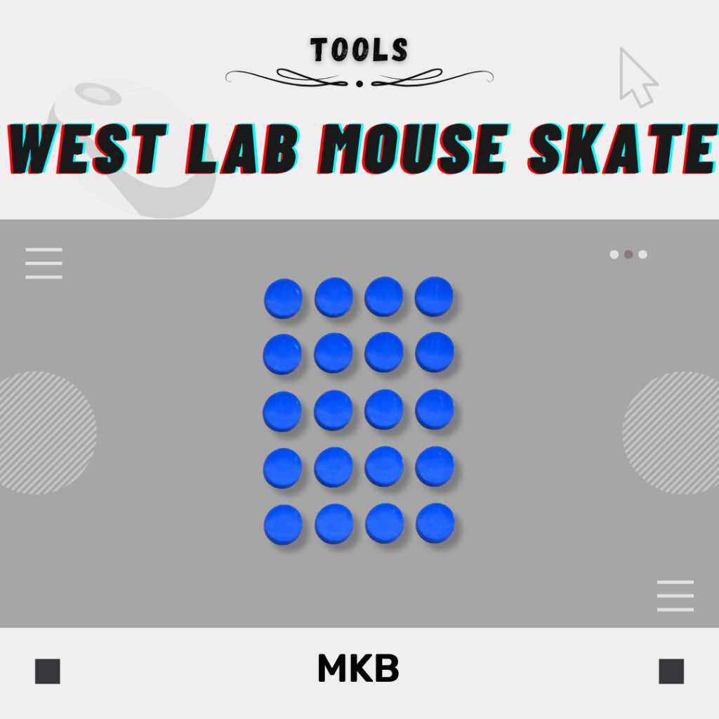 West Lab Dots Universal Mouse Skates