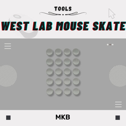 West Lab Dots Universal Mouse Skates