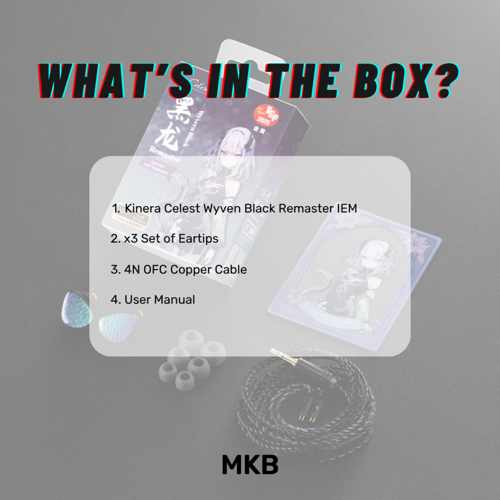 Kinera Celest Wyvern Black Remaster