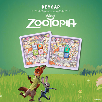 MKB Disney Zootopia R4 Keycap Set