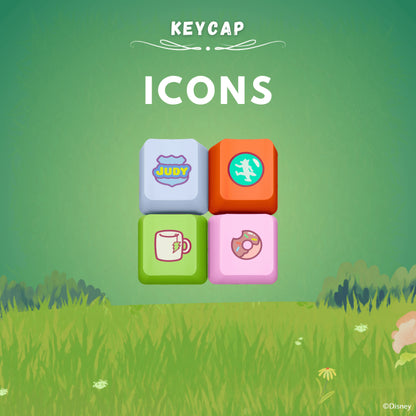 MKB Disney Zootopia R4 Keycap Set