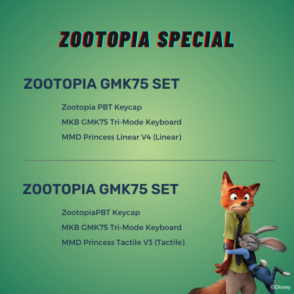 MKB Disney Zootopia GMK75