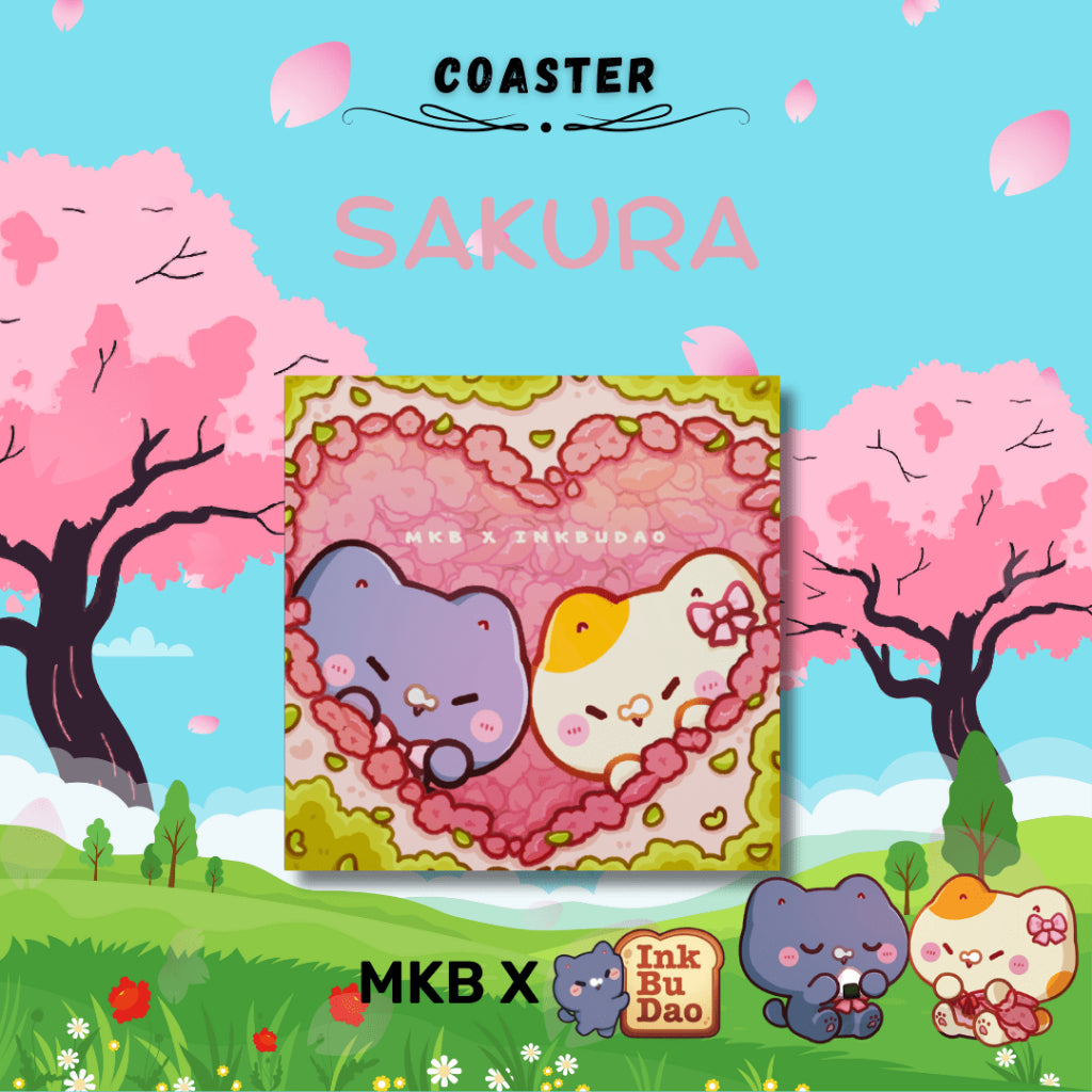 MKB x INKBUDAO Coaster
