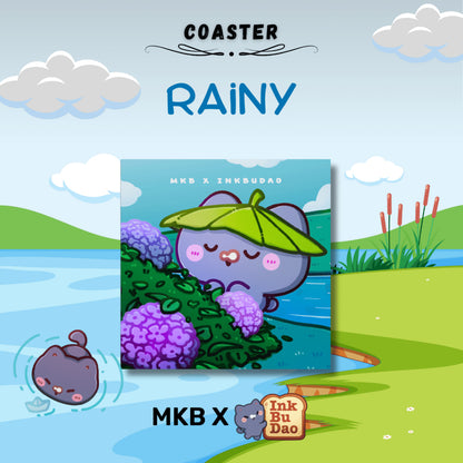 MKB x INKBUDAO Coaster