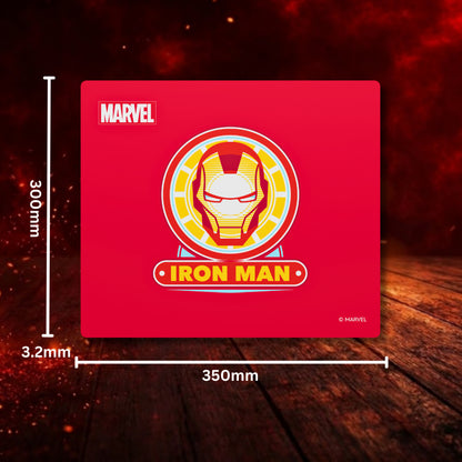 MKB Marvel Iron Man Glass Mousepad