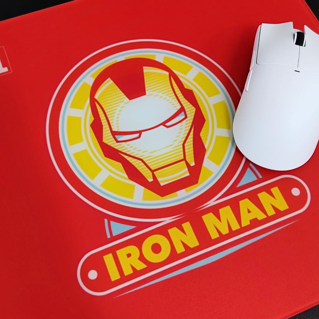 MKB Marvel Iron Man Glass Mousepad