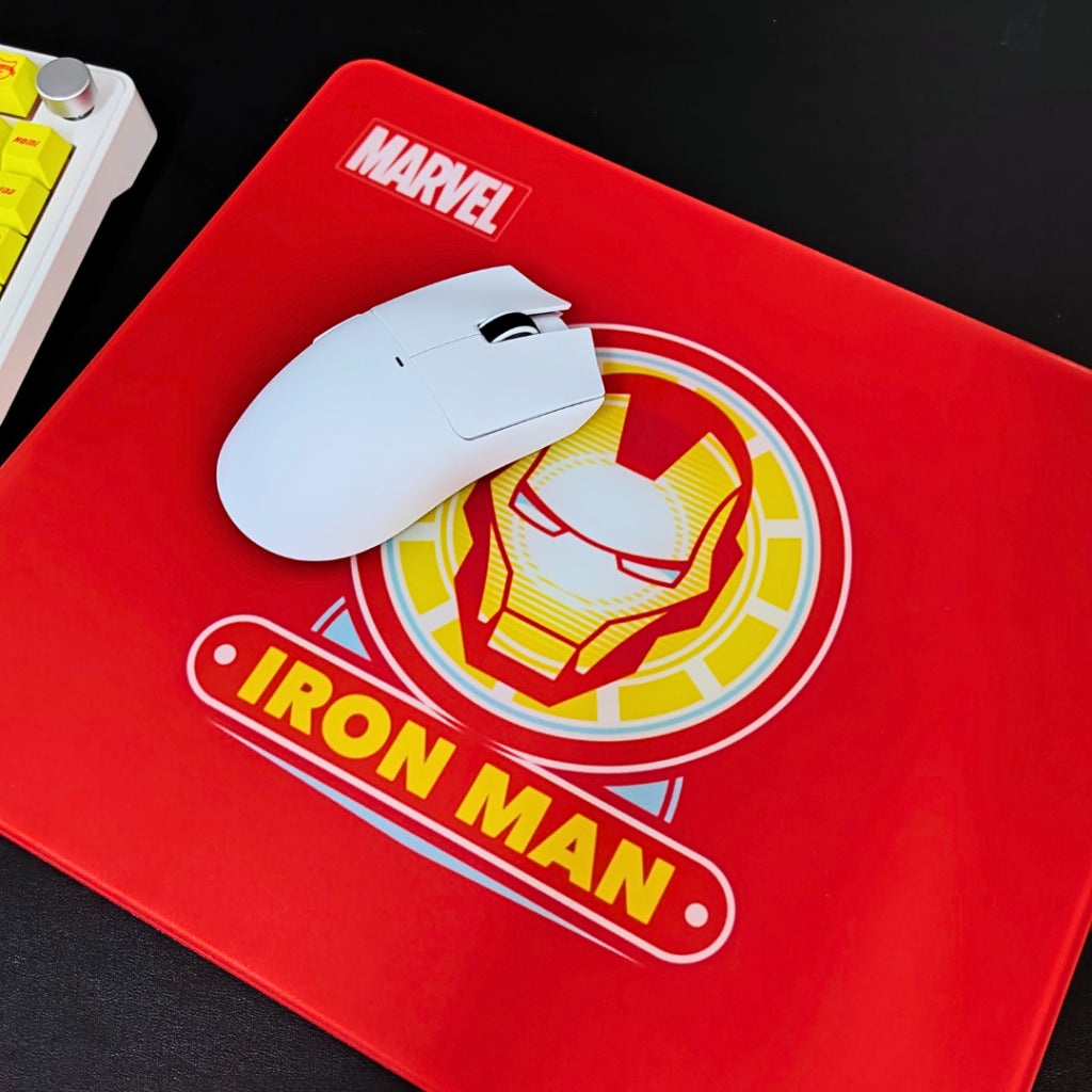 MKB Marvel Iron Man Glass Mousepad