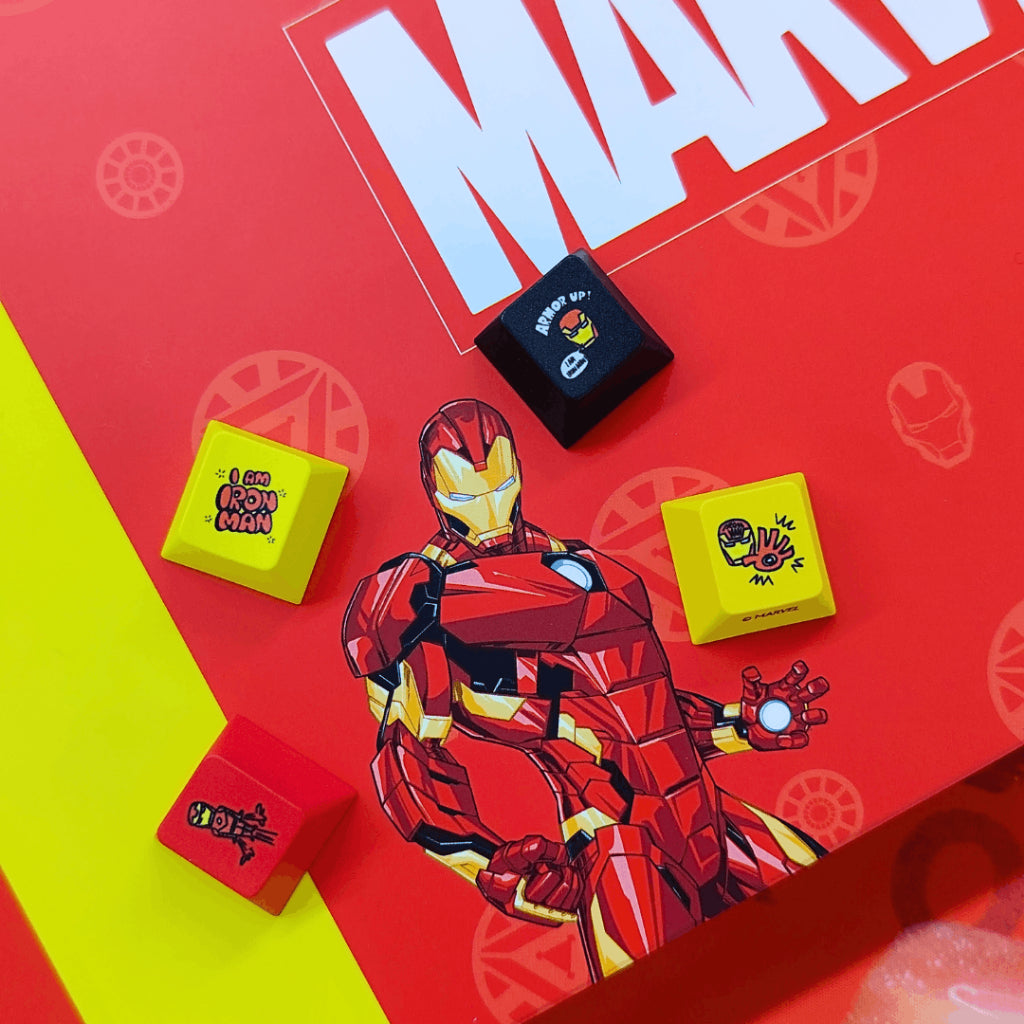 MKB Marvel Iron Man R4 Keycap Set