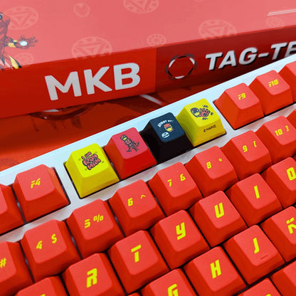 MKB Marvel Iron Man R4 Keycap Set