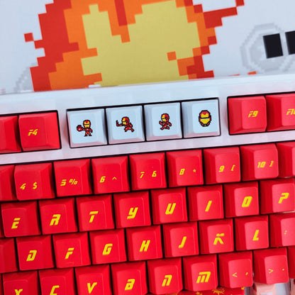 MKB Marvel Iron Man R4 Keycap Set