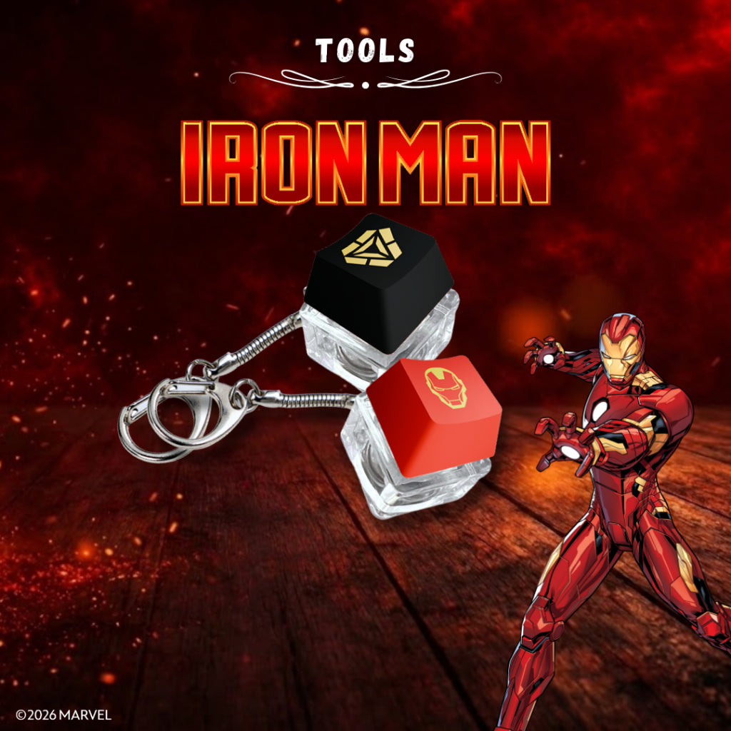 MKB Marvel Iron Man Switch Keychain