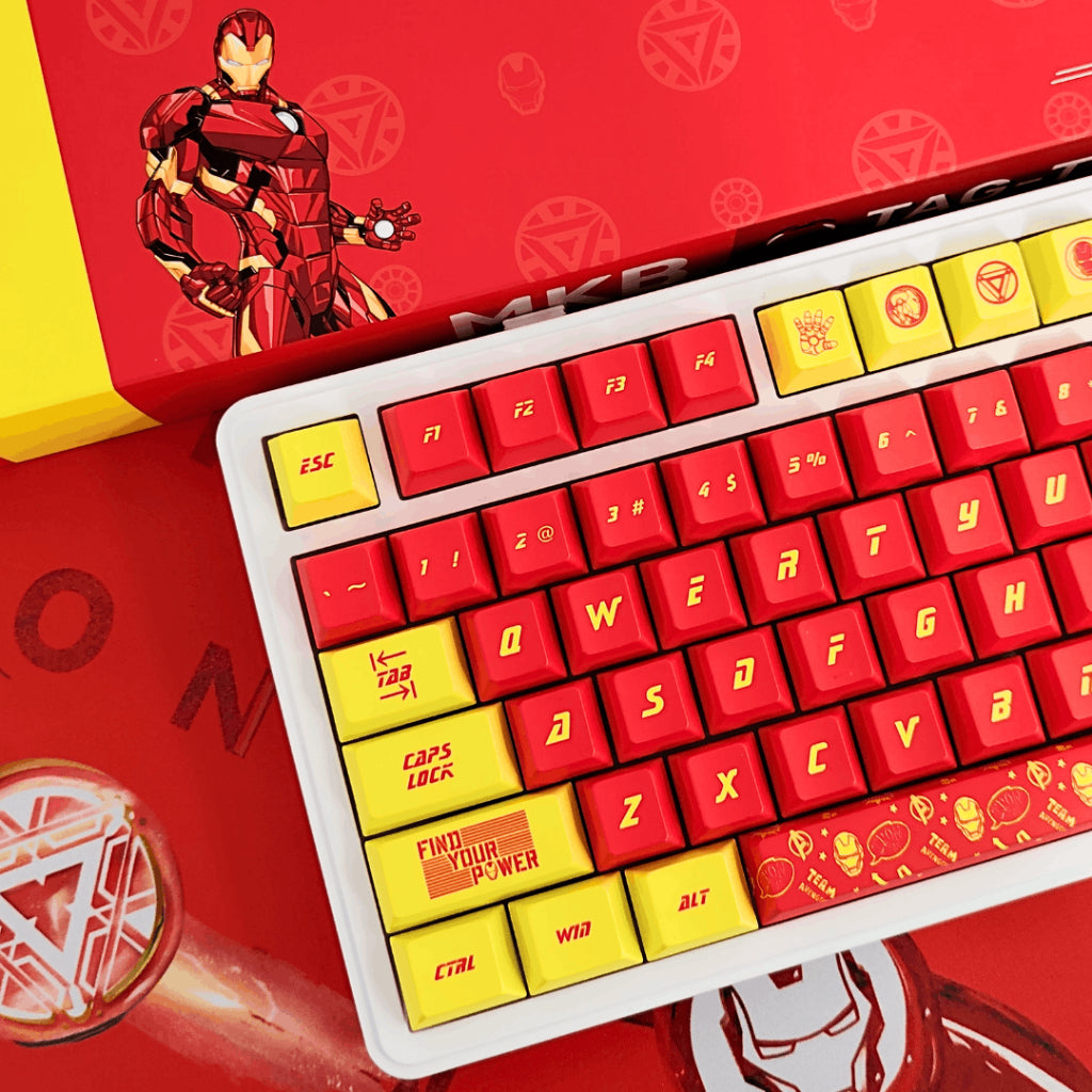MKB Marvel Iron Man Keycap Set