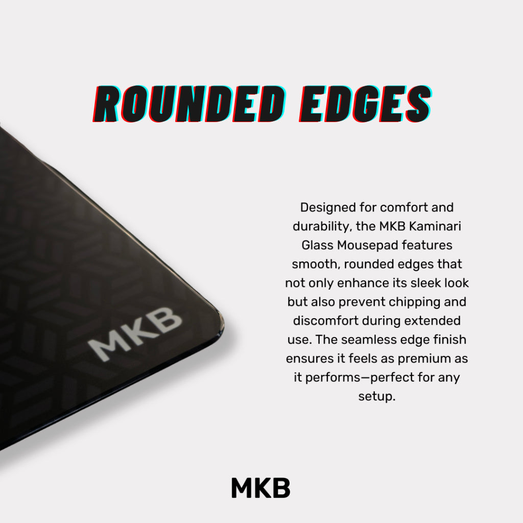 MKB Kaminari Glass Mousepad