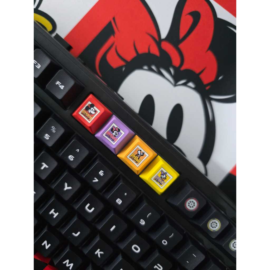 MKB Disney Mickey F1 R4 Keycap Set