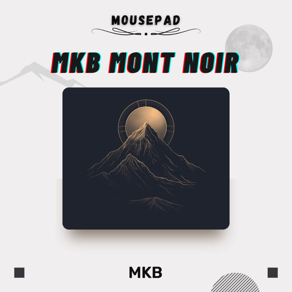 MKB Sun & Moon Poron Mousepad