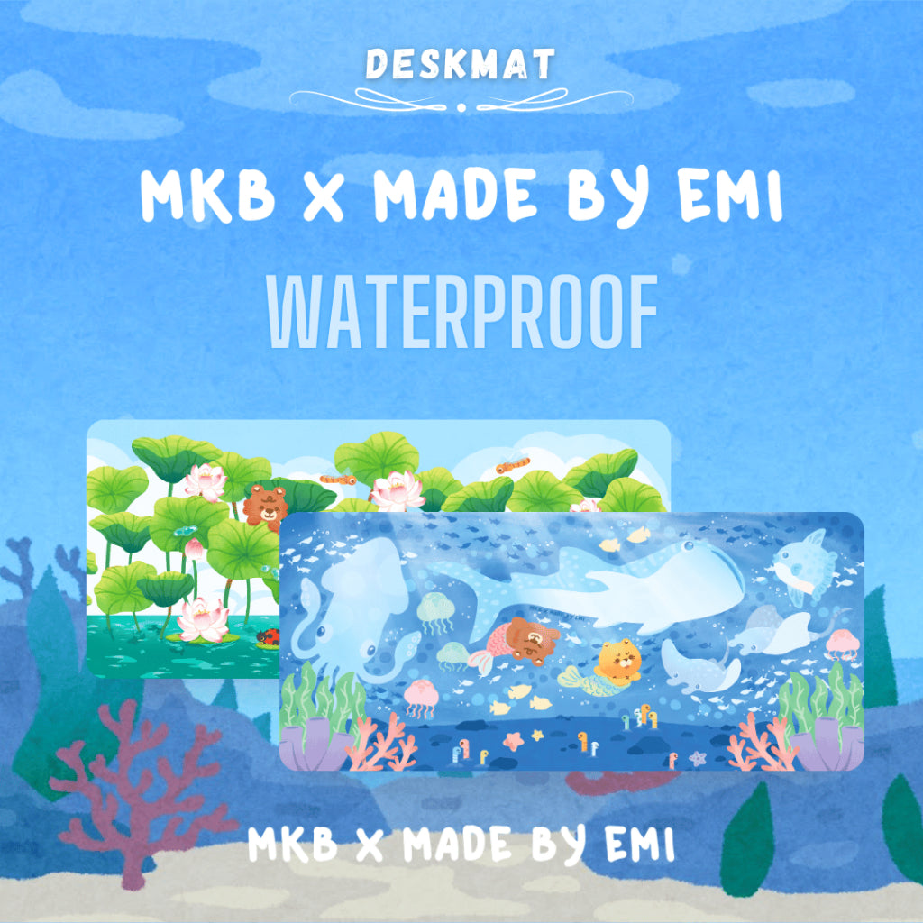 MKB x MADE BY EMI Deskmat