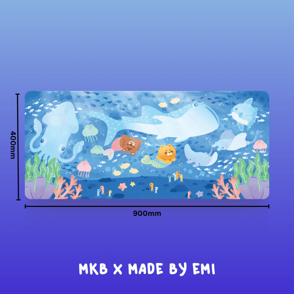 MKB x MADE BY EMI Deskmat