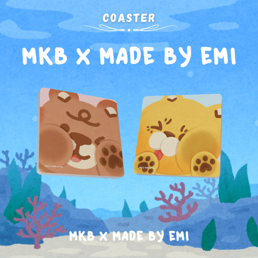 MKB x MADE BY EMI Coaster