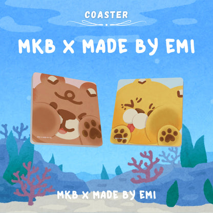 MKB x MADE BY EMI Coaster