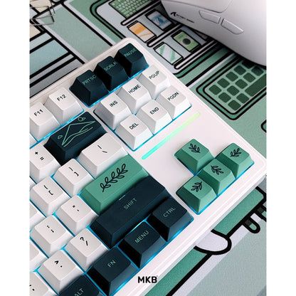MKB GMK80 Full Build Keyboard - Rainforest