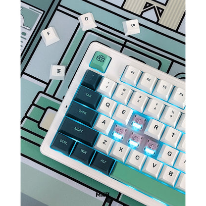 MKB GMK80 Full Build Keyboard - Rainforest