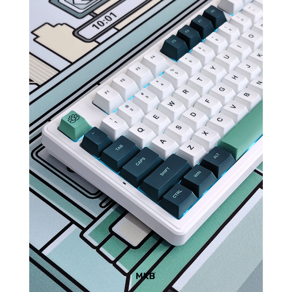 MKB GMK80 Full Build Keyboard - Rainforest