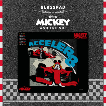 MKB Disney Mickey F1 Glass Mousepad