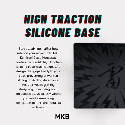 MKB Disney Mickey F1 Glass Mousepad