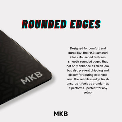 MKB Disney Mickey F1 Glass Mousepad