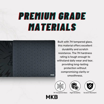 MKB Disney Mickey F1 Glass Mousepad