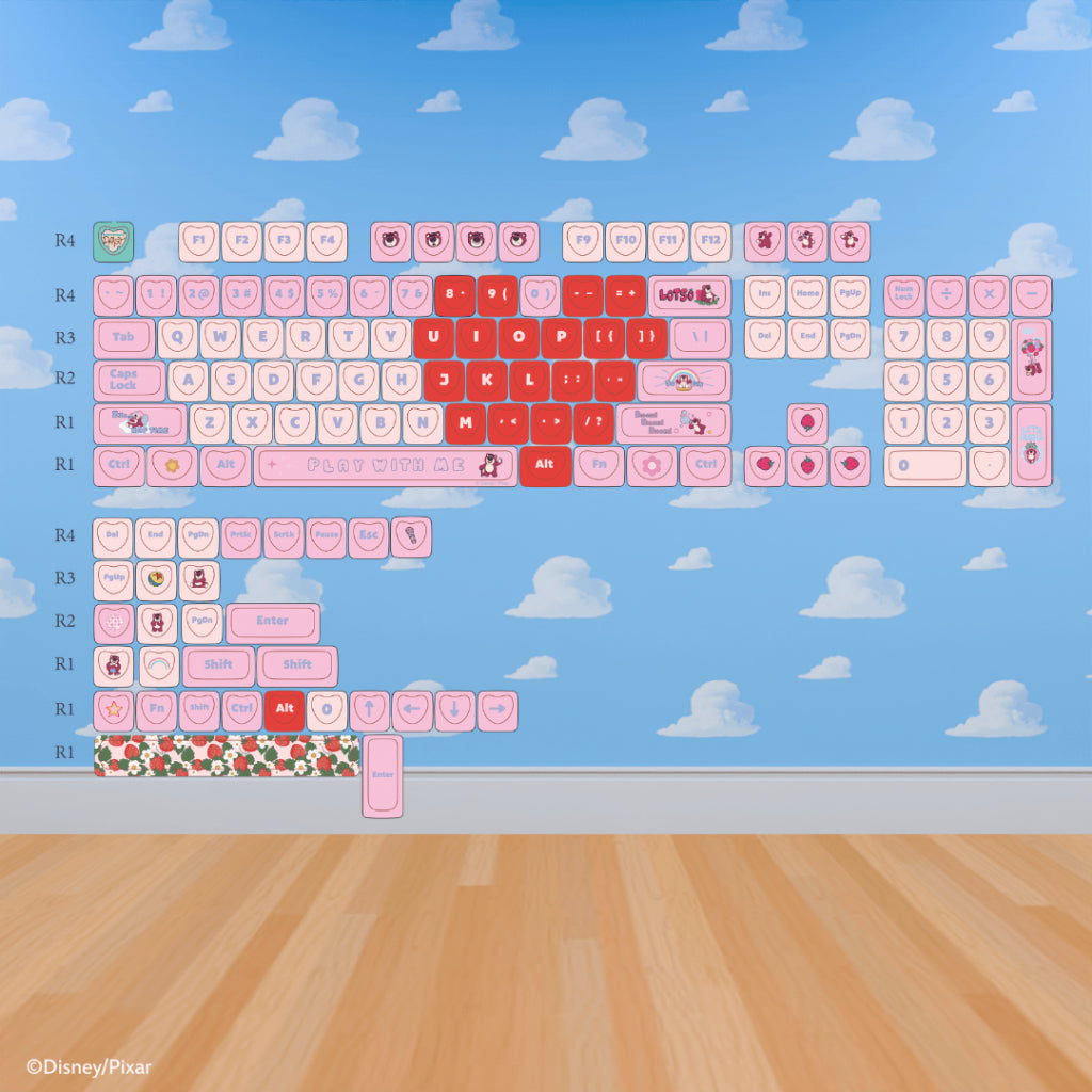 MKB Toy Story Keycap Set - Lotso & Toys Food Tour