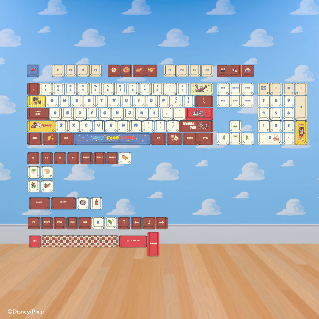 MKB Toy Story Keycap Set - Lotso & Toys Food Tour
