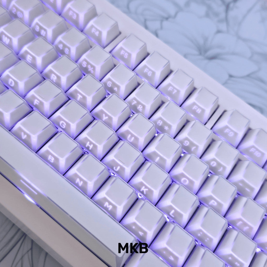 Light Shadow PBT Shine Through Side Legend Keycap