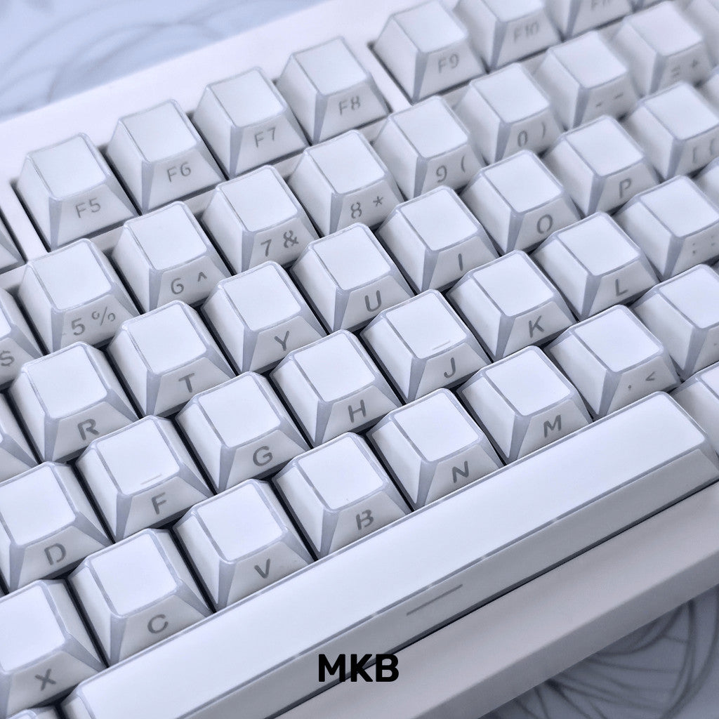 Light Shadow PBT Shine Through Side Legend Keycap