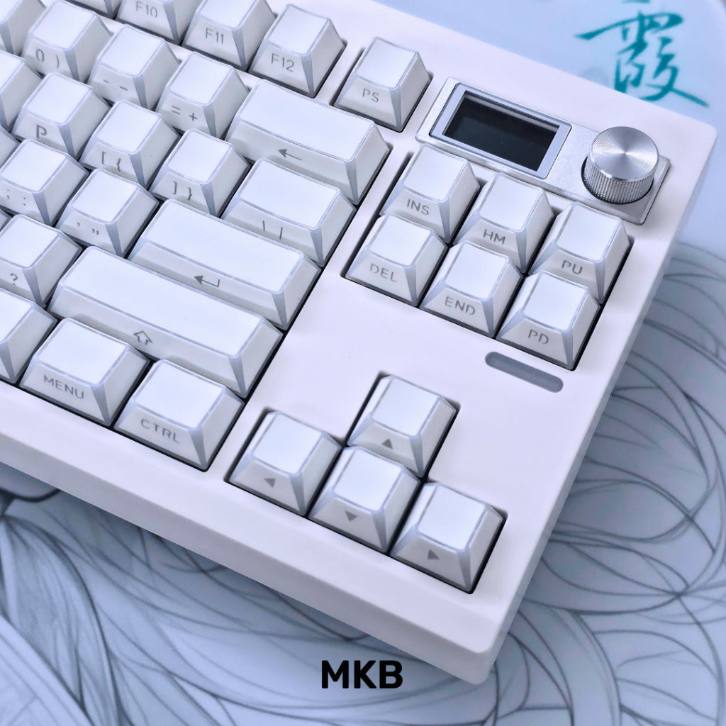 Light Shadow PBT Shine Through Side Legend Keycap