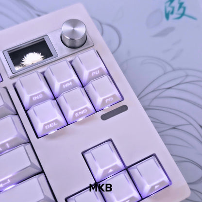 Light Shadow PBT Shine Through Side Legend Keycap