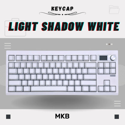 Light Shadow PBT Shine Through Side Legend Keycap