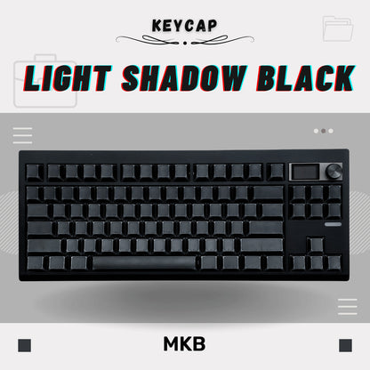 Light Shadow PBT Shine Through Side Legend Keycap