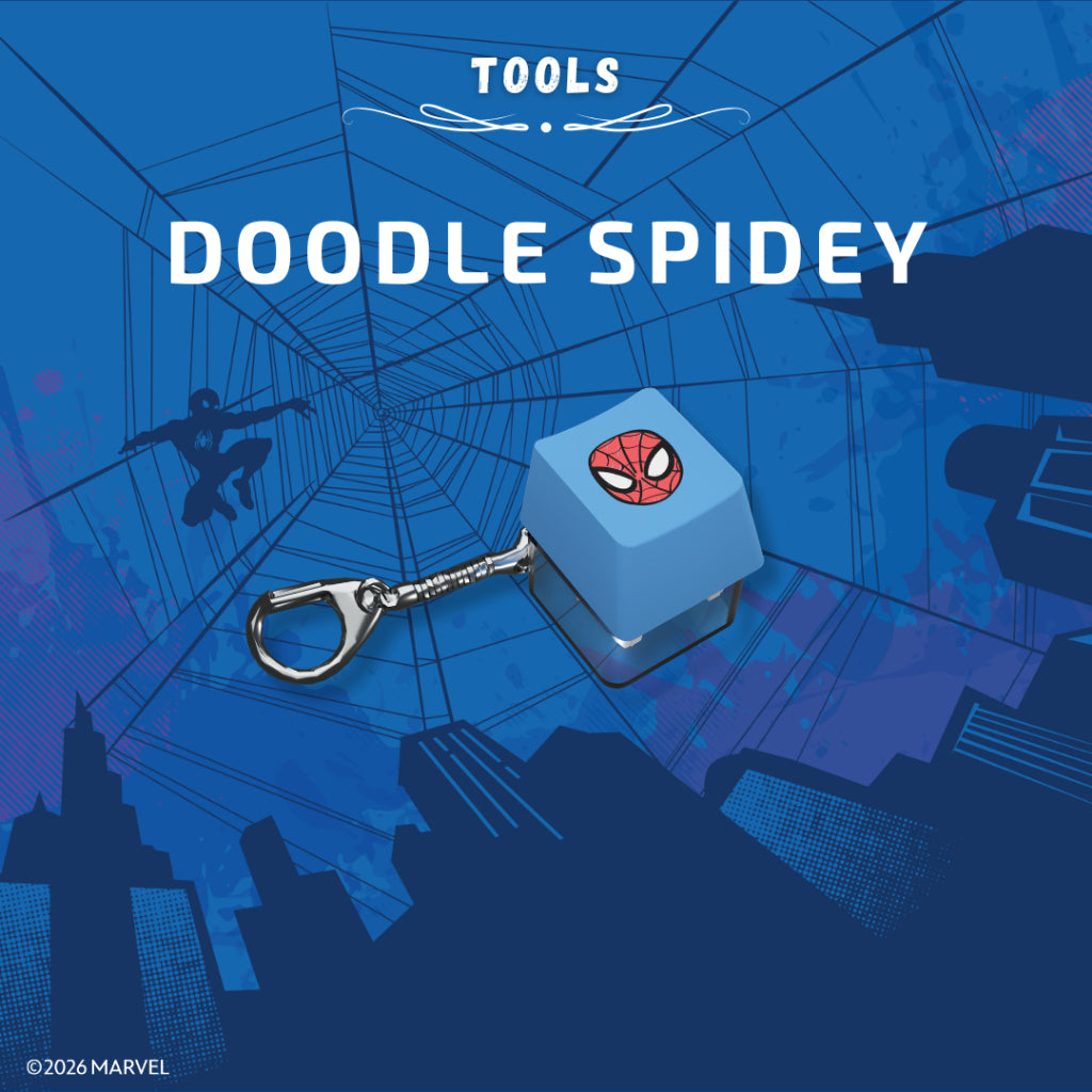 MKB Marvel Spider-Man Switch Keychain