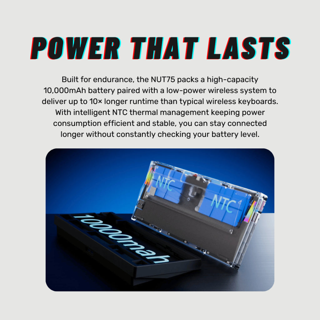 Weikav Nut75 Keyboard Barebone Kit