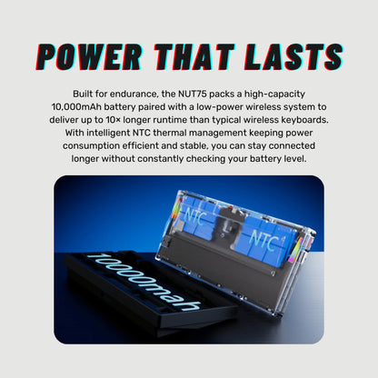 Weikav Nut75 Keyboard Barebone Kit