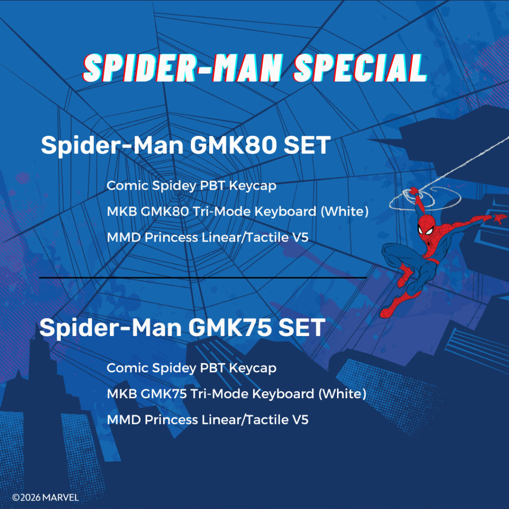 MKB Marvel Spider-Man GMK75/GMK80