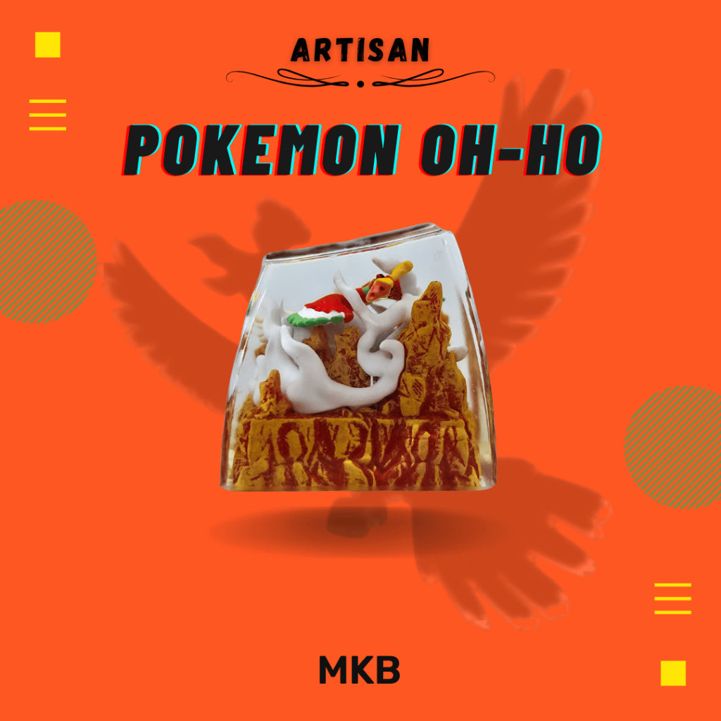 Artisan Pokemon Keycap -Ho Oh