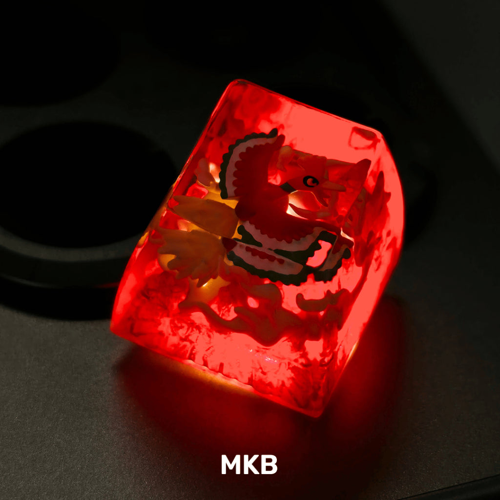 Artisan Pokemon Keycap -Ho Oh