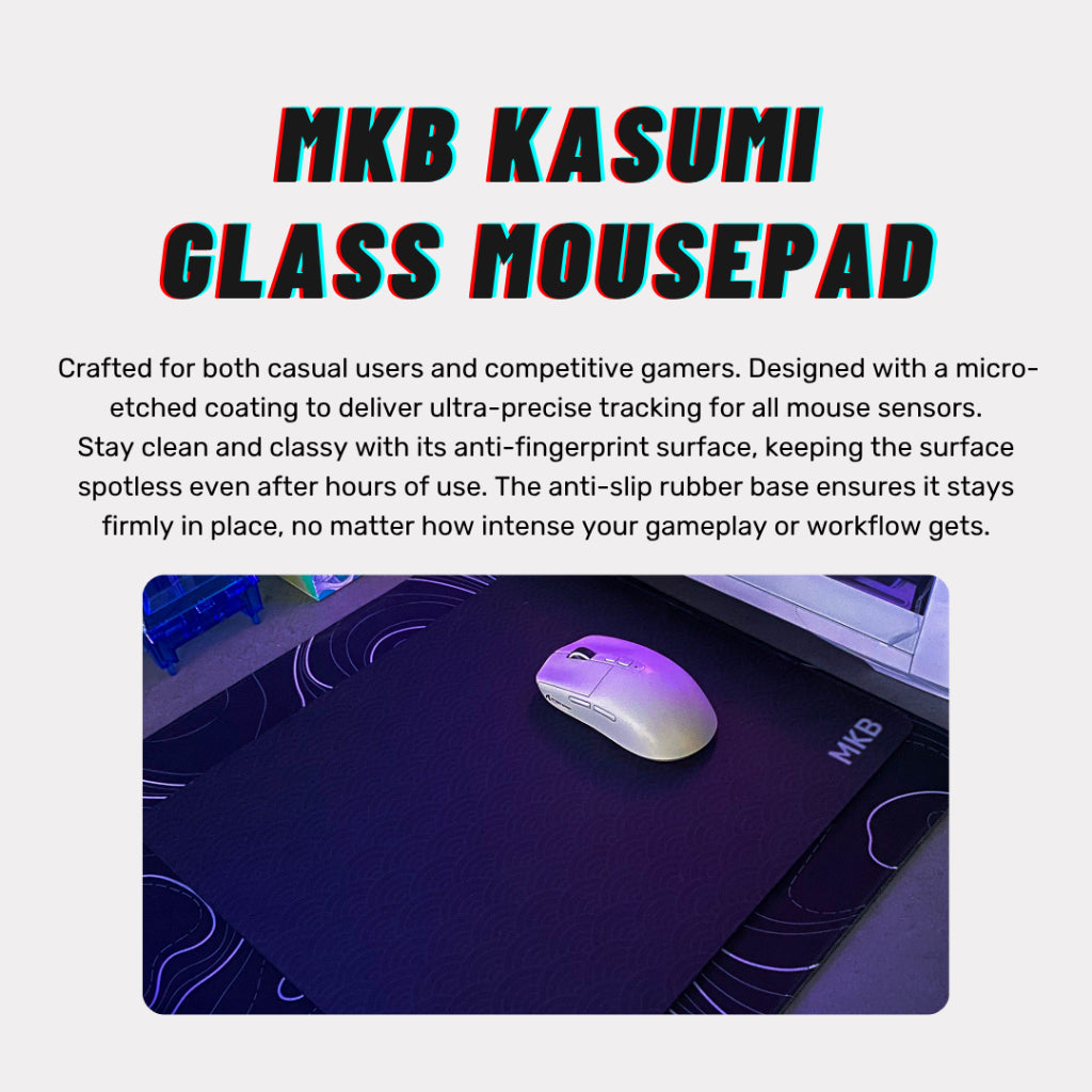 MKB Star Wars Kasumi Glass Mousepad