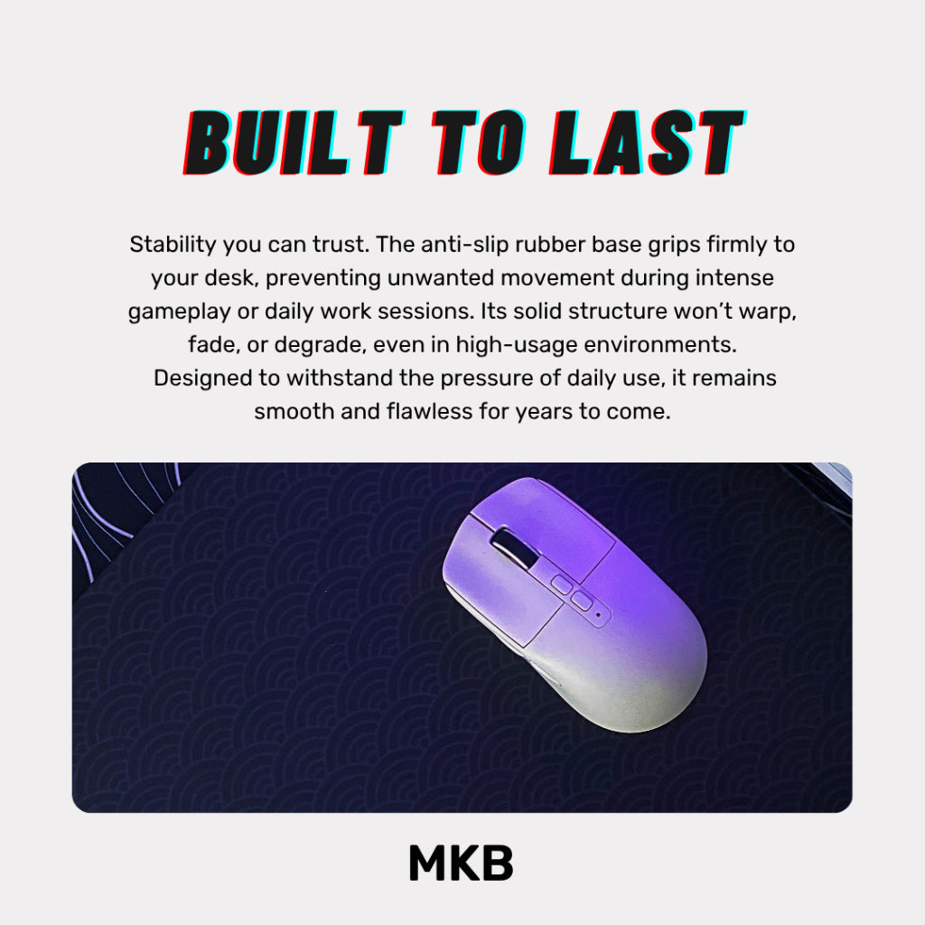 MKB Star Wars Kasumi Glass Mousepad