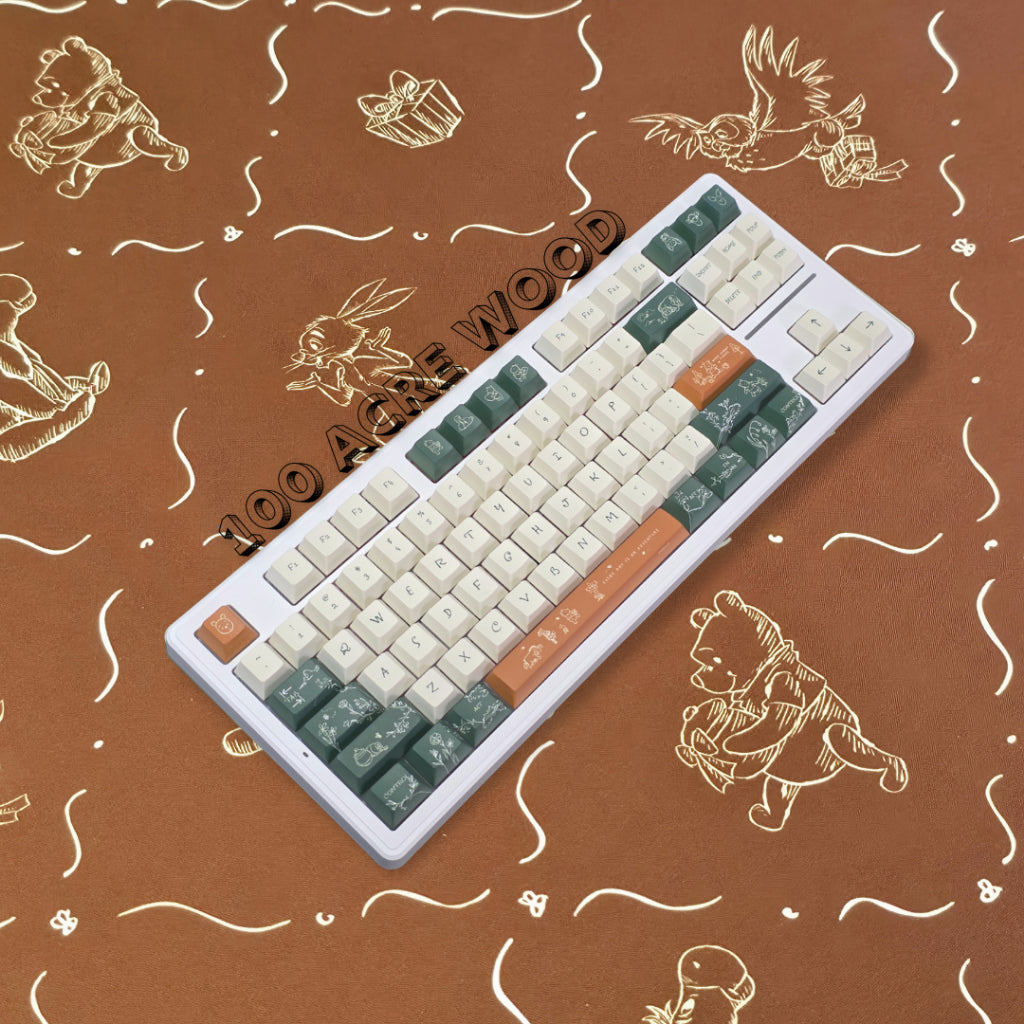 MKB Winnie The Pooh GMK75 & 80 Full Build Keyboard
